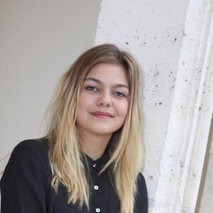 Louane Emera pose pour le film 'la famille Bélier' lors du Festival du film de Sarlat le 11 Novembre 2014 à Sarlat