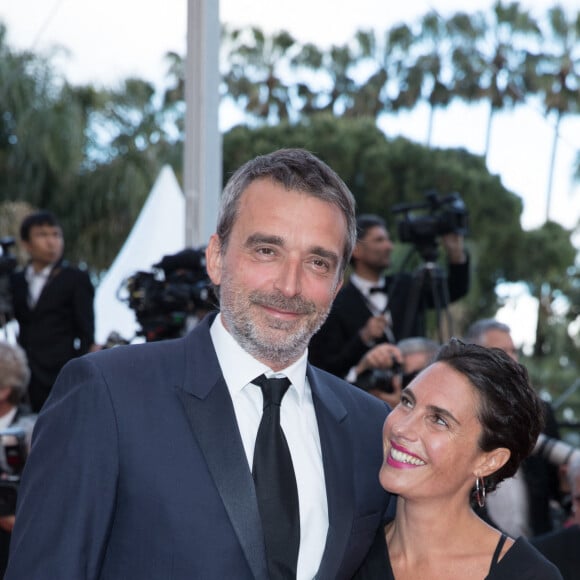 Alessandra Sublet et son mari Clément Miserez - Montée des marches du film " Le Grand Bain " lors du 71ème Festival International du Film de Cannes. Le 13 mai 2018 © Borde-Jacovides-Moreau/Bestimage