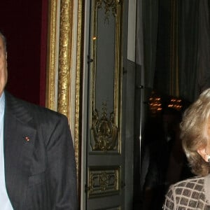 Jacques Chirac et sa femme Bernadette - Archive