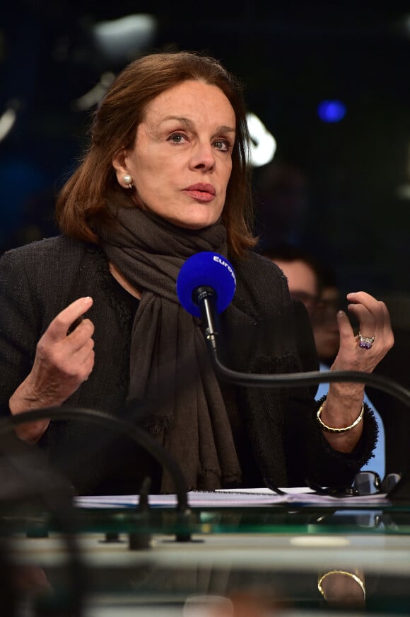Exclusif - Catherine Nay - Journée spéciale du 60ème anniversaire de la radio Europe 1 à Paris le 4 février 2015