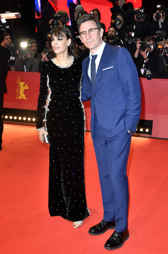 Berenice Bejo et son mari Michel Hazanavicius - Cérémonie d'ouverture du festival international du film de Berlin (20 février - 1er mars 2020), le 20 février 2020, avec la projection du film de P. Falardeau, "My Salinger Year".
