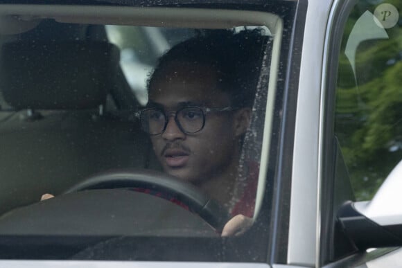 Tahith Chong - L'équipe de football Manchester United reprend l'entraînement au centre Carrington à Manchester, le 21 mai 2020. Malgré l'épidémie de coronavirus (Covid-19), les clubs de première division ont été autorisés à reprendre l'entraînement par petits groupes depuis le 19 mai 2020.