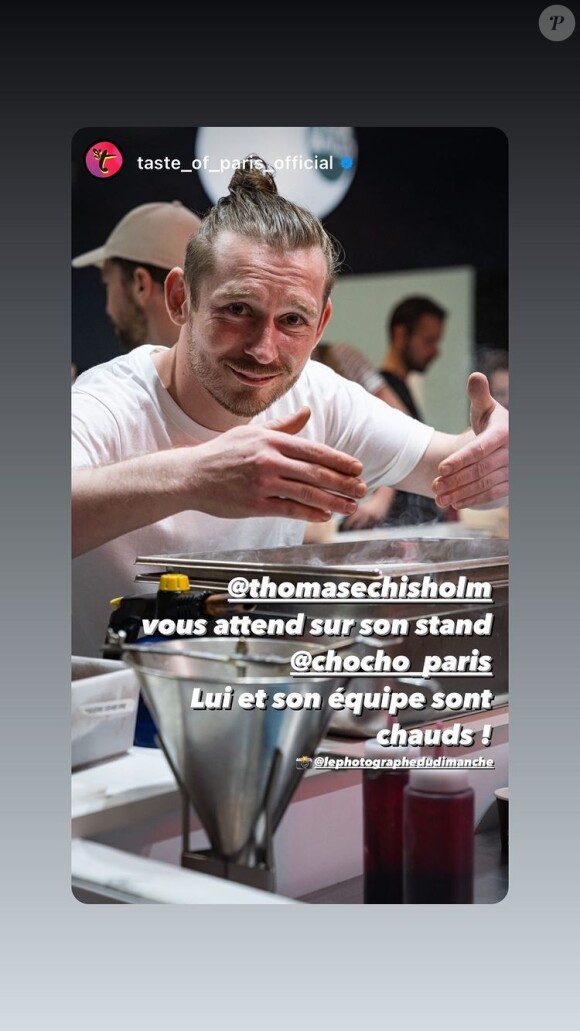 Thomas Chisholm, ex-candidat de "Top Chef" agressé au couteau à Paris.
