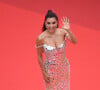 Eva Longoria portant une robe Cristina Ottaviano - Montée des marches du film " Top Gun : Maverick " lors du 75ème Festival International du Film de Cannes. Le 18 mai 2022