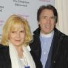 Sylvie Vartan et Tony Scotti lors du Prix d'Amérique Marionnaud 2010 à Vincennes le 31 janvier 2010