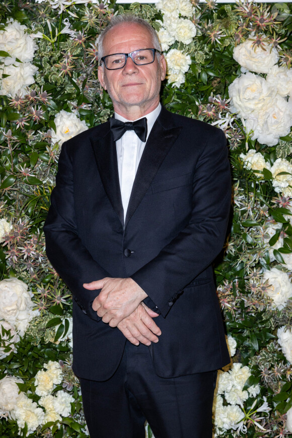 Thierry Frémaux - Photocall du dîner Vanity Fair x Louis Vuitton chez Fred l'Ecailler lors du 75ème Festival International du Film de Cannes, le 20 mai 2022. © Olivier Borde / Bestimage 