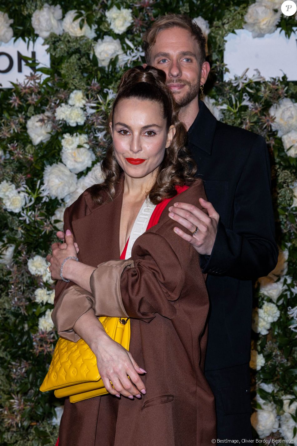 Noomi Rapace et son compagnon Victor Thell - Photocall du dîner Vanity