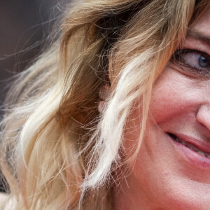 Valeria Bruni-Tedeschi - Montée des marches du film "Les Amandiers" lors du 75e Festival International du Film de Cannes. Le 22 mai 2022. © Cyril Moreau / Bestimage