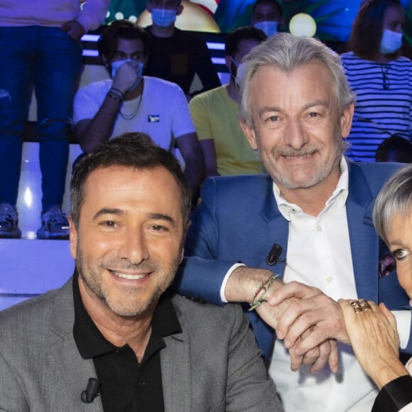 Exclusif - Bernard Montiel, Gilles Verdez, Isabelle Morini-Bosc - Enregistrement de l'émission "Touche Pas à Mon Poste (TPMP)", diffusée en direct sur C8 le 8 décembre © Jack Tribeca / Bestimage 