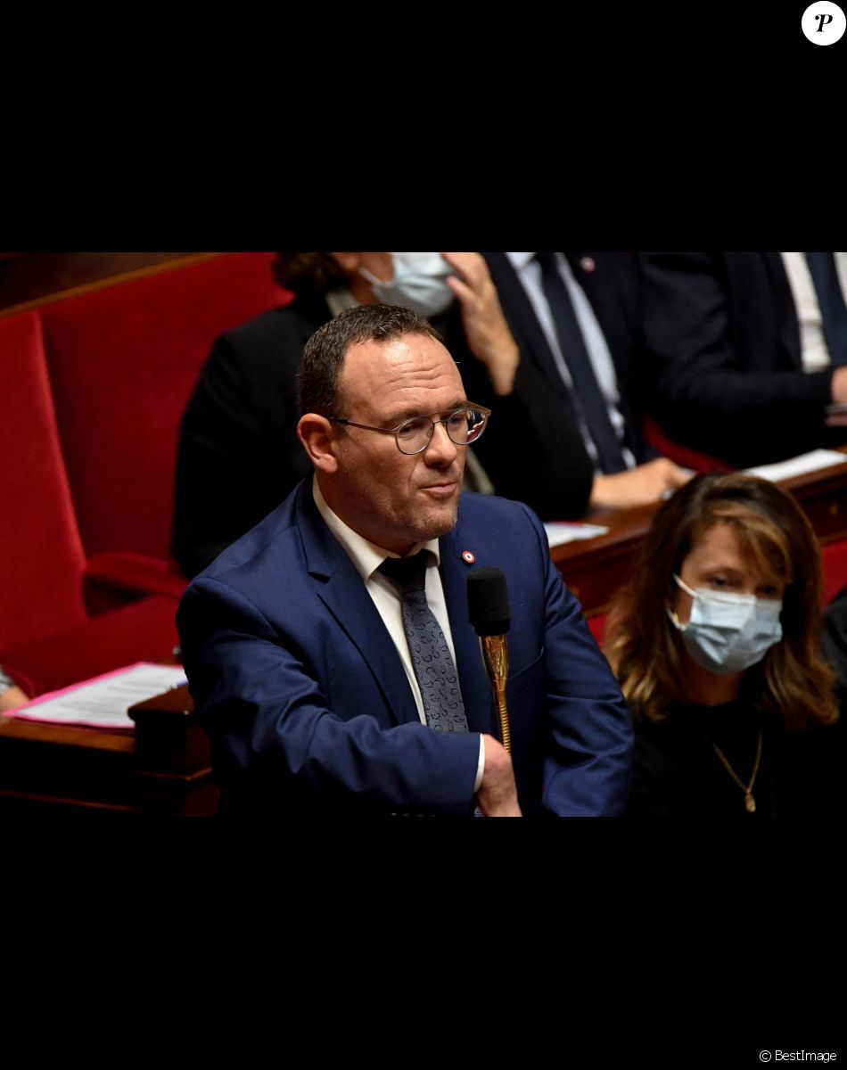 Damien Abad - Séance des Questions au gouvernement à l'Assemblée nationale à Paris. Le 29 septembre 2020 © Lionel Urman / Bestimage