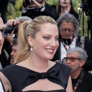 Benoît Magimel et sa femme Margot Pelletier - Montée des marches du film " L'Innocent " lors du 75ème Festival International du Film de Cannes. Le 24 mai 2022 © Olivier Borde / Bestimage 