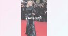 Emmanuelle Béart gothique, Léa Seydoux en robe fendue, une star en soutien-gorge... le noir tendance à Cannes
