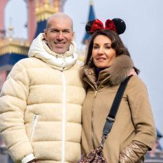 Zinédine Zidane et sa femme Véronique - People au 30ème anniversaire du parc d'attractions Disneyland Paris à Marne-la-Vallée le 5 mars 2022. © Disney via Bestimage 