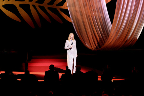 Virginie Efira (Maîtresse de cérémonie) - Cérémonie d'ouverture du 75ème Festival International du Film de Cannes. Le 17 mai 2022 ©
