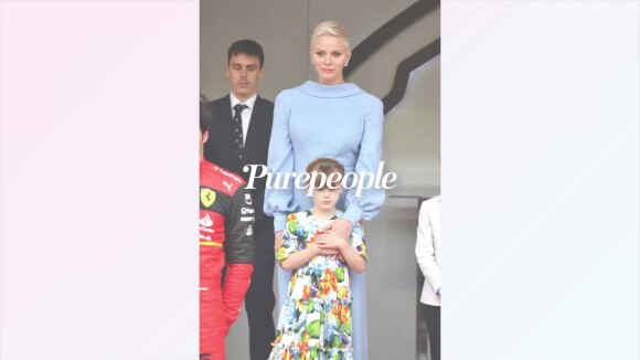 Gabriella de Monaco en robe Dolce & Gabbana : La princesse rivalise d'élégance avec Charlene au Grand Prix !