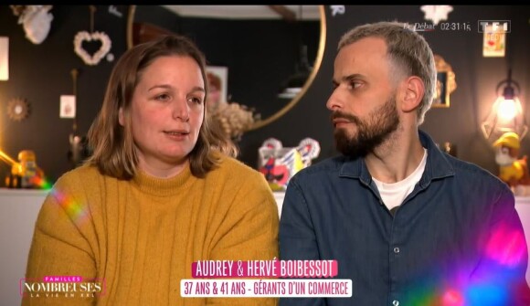 La famille Boibessot dans "Familles nombreuses", le 20 avril 2022, sur TF1