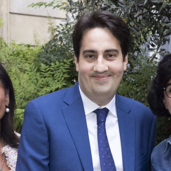 Jeanne d'Hauteserre, maire du 8ème arrondissement de Paris, Rachida Dati, Vincent Baladi - Inauguration de la permanence de campagne de V.Baladi candidat aux législatives à Paris - Paris le 12/05/2022 - © Jack Tribeca / Bestimage