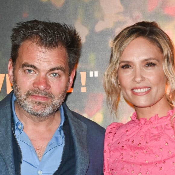 Clovis Cornillac (acteur et réalisateur) et sa femme Lilou Fogli au photocall de l'avant-première du film "C'est Magnifique !" au cinéma UGC Ciné Cité Les Halles à Paris le 31 mai 2022. © Coadic Guirec / Bestimage 