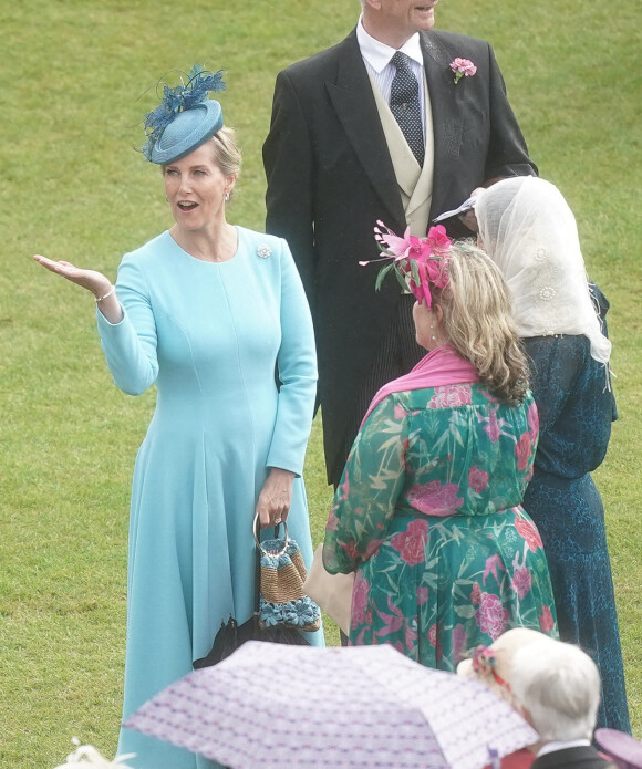 Sophie Rhys-Jones, comtesse de Wessex, lors d'une Royal Garden Party au Buckingham Palace à Londres, Royaume Uni, le 25 mai 2022. 