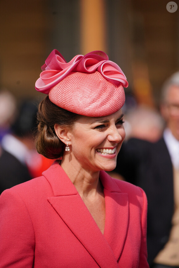 Catherine Kate Middleton, duchesse de Cambridge lors de la Royal Garden Party à Buckingham Palace le 18 mai 2022 