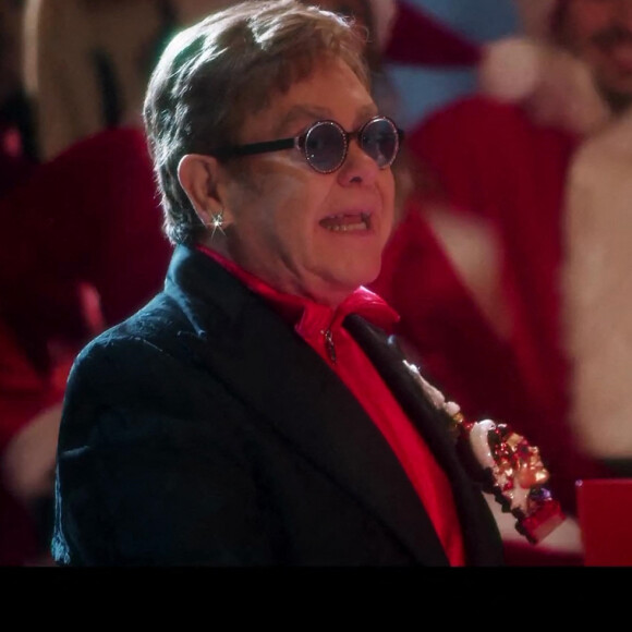 Images du vidéo-clip de la chanson de Noël "Merry Christmas" d'Ed Sheeran et Elton John.