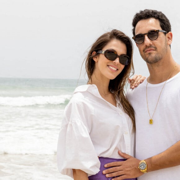 Iris Mittenaere et son compagnon Diego El Glaoui - Déjeuner entre "Lagune et mer" à la maison d'Akoula à Assinie, au bord de la mer, organisé au lendemain du gala de la Fondation "Children of Africa" , par D.Ouattara , Première Dame de Côte d'Ivoire et présidente de la Fondation . Assinie le 12 mars 2022. © Olivier Borde / Bestimage