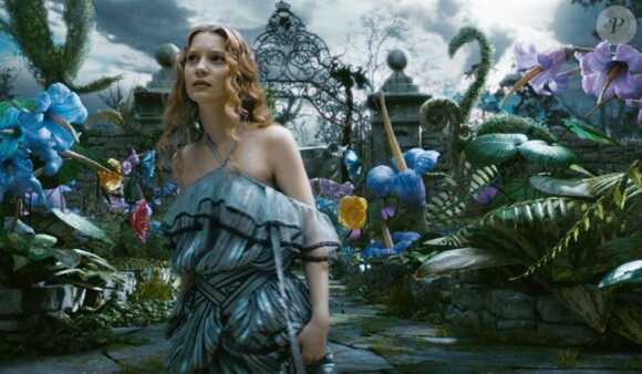 Mia Wasikowska dans Alice au pays des merveilles de Tim Burton