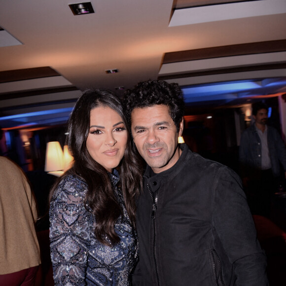 Nawel Debbouze et son frère Jamel Debbouze - Soirée d'anniversaire de Fouad Ben Kouider (mari de Nawel Debbouze) à Paris le 2 octobre 2021. @Rachid Bellak/Bestimage