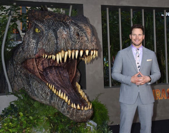 Chris Pratt à la première du film "Jurassic World Dominion" à Los Angeles, le 6 juin 2022. 