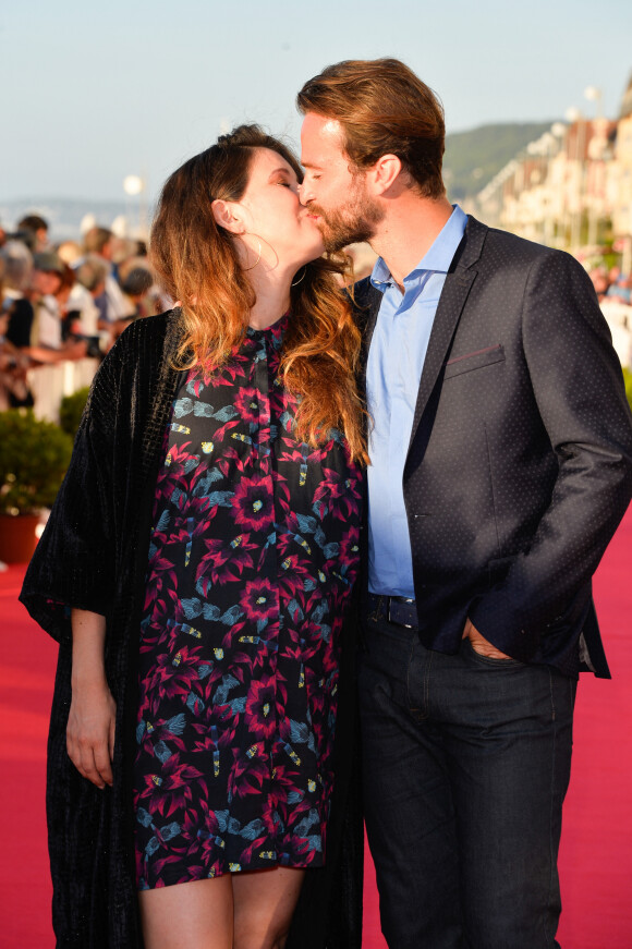 Amaury De Crayencour et sa compagne - 31e Festival du film romantique de Cabourg le 16 juin 2017. © Coadic Guirec/Bestimage