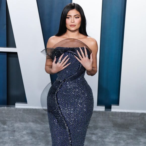 Kylie Jenner - Photocall de la soirée Vanity Fair en marge de la 92ème cérémonie des Oscars 2020 au Wallis Annenberg Center for the Performing Arts à Los Angeles le 9 février 2020.