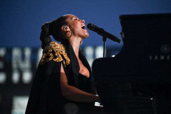 Alicia Keys - Concert devant le palais de Buckingham à Londres, à l'occasion du jubilé de platine de la reine d'Angleterre. Le 4 juin 2022.