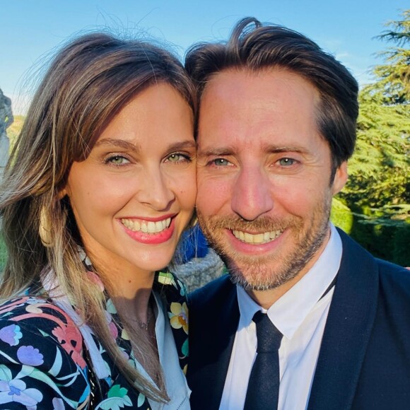 Ophélie Meunier et Mathieu Vergne au mariage d'Arnaud Ducret et Claire Francisci