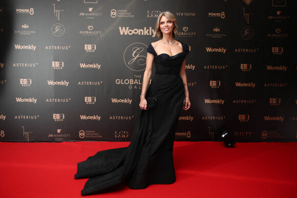 Sylvie Tellier - Photocall du Global Gift Gala lors du 75ème Festival International du Film de Cannes. Le 19 mai 2022. © Tiziano Da Silva / Bestimage 