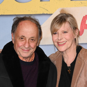 Chantal Ladesou et son mari Michel Ansault au cinéma Le Grand Rex à Paris le 31 janvier 2022. © Coadic Guirec/Bestimage