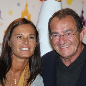Jean-Pierre Pernaut et sa femme Nathalie Marquay à Paris le 10 novembre 2013