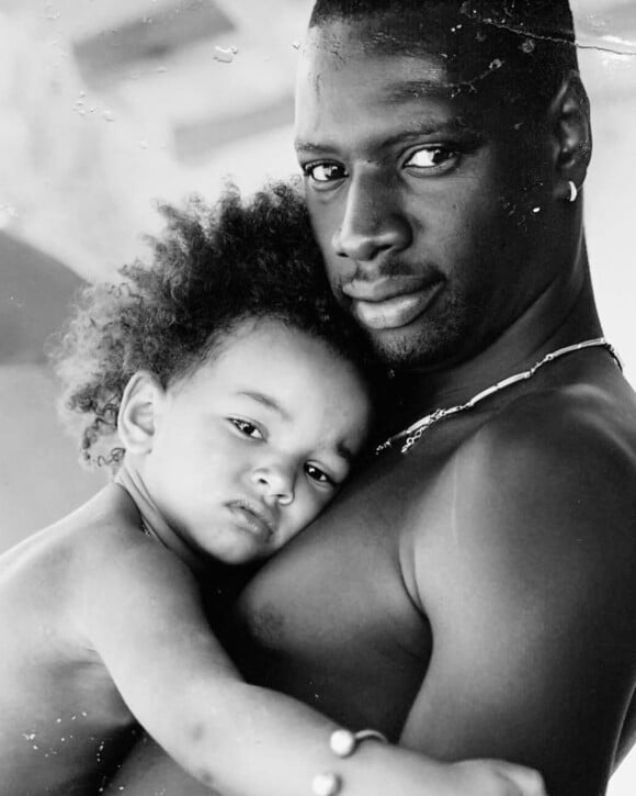 Omar Sy avec sa fille Selly, publication Instagram du 20 janvier 2022.