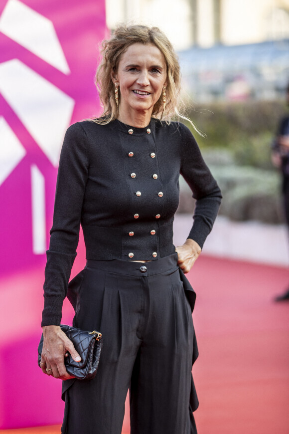 Delphine de Vigan pour la projection du film "Stillwater" lors de la cérémonie d'ouverture de la 47ème édition du festival du Cinéma Américain de Deauville, France, le 3 septembre 2021. © Olivier Borde/Bestimage 