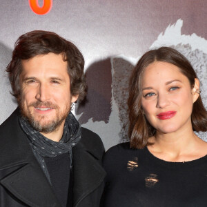 Guillaume Canet et sa compagne Marion Cotillard enceinte - Avant-première du film "Rock'n Roll" au Pathé Beaugrenelle à Paris le 13 février 2017. © Coadic Guirec / Bestimage