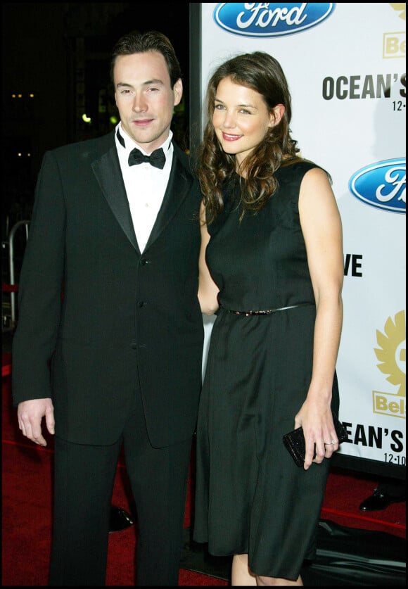 Katie Holmes et Chris Klein, première du film "Ocean's Twelve" à Los Angeles.