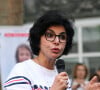 Exclusif - Rachida Dati - Les ténors de la droite soutiennent la candidate Brigitte Kuster dans le 17ème arrondissement de Paris le 14 juin 2022