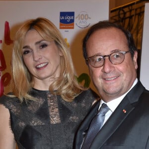 François Hollande et sa compagne Julie Gayet - 27ème Gala de l'Espoir de la Ligue contre le cancer au Théâtre des Champs-Elysées à Paris. © Giancarlo Gorassini/Bestimage 