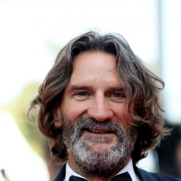 Frédéric Beigbeder - Montée des marches du film "Triangle of Sadness (Sans filtre)" lors du 75e Festival de Cannes. Le 21 mai 2022. © Dominique Jacovides / Bestimage