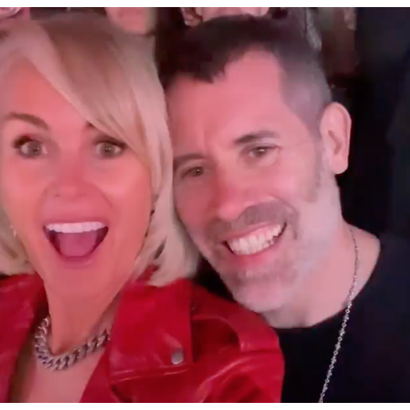 Laeticia Hallyday et Jalil Lespert au stade de France pour le concert de DJ Snake.