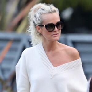 Laeticia Hallyday à Los Angeles.