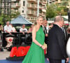 Le prince Albert II de Monaco et sa femme, la princesse Charlene au photocall de la cérémonie d'ouverture de la 61ème édition du Festival de Télévision de Monte-Carlo au Grimaldi Forum, à Monaco, le 17 juin 2022. © Bruno Bebert/Bestimage 