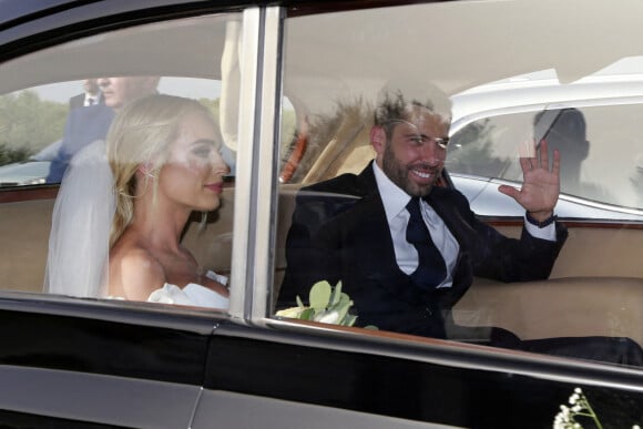 Mariage de Jordi Alba et Romarey Ventura à Séville, Espagne, le 17 juin 2022. 