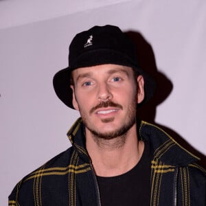 Matt Pokora lors de la soirée d'anniversaire de C.Bruna (27 ans) au restaurant Giusé Trattoria à Paris, France, le 1er octobre 2021. Un événement organisé par Five Eyes Production. © Rachid Bellak/Bestimage 