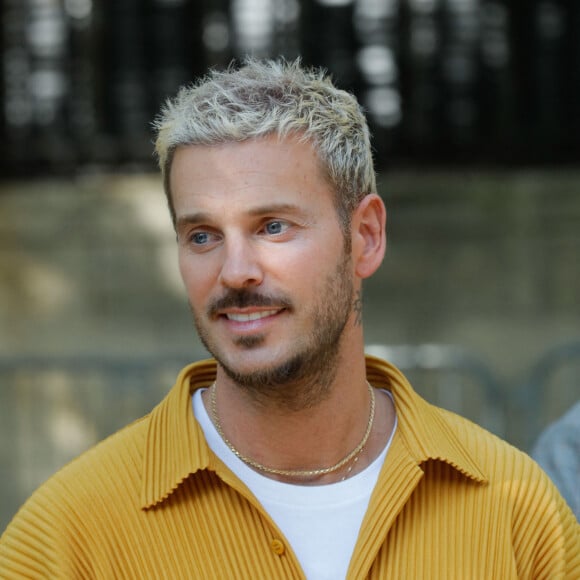 M. Pokora (Matt Pokora) - Les personnalités quittent l'enregistrement de l'émission "Vivement dimanche" qui sera diffusée le xx septembre 2021 au Studio Gabriel à Paris, France, le 02 septembre 2021. © Christophe Clovis / Bestimage 