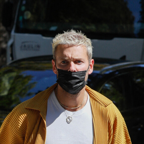 M. Pokora (Matt Pokora) - Arrivées à l'enregistrement de l'émission "Vivement dimanche" qui sera diffusée le xx septembre 2021 au Studio Gabriel à Paris, France, le 02 septembre 2021. © Christophe Clovis / Bestimage 